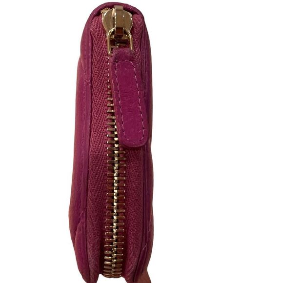 CHANEL Long Wallet Matelasse 19 Lambskin Pink Gold Hardware - Picture 4 of 11